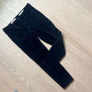 Pilcro Dark Navy High-Rise Skinny Corduroy Pants